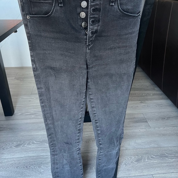 Abercrombie & Fitch - size 25 (0) - black skinny ankle jeans - Picture 1 of 3